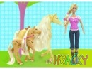 Barbie kůň s hříbátkem + panenkaBarbie kůň s hříbátkem + panenka