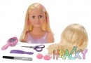 My model magic hair - blond hlava k česáníMy model magic hair - blond hlava k česání